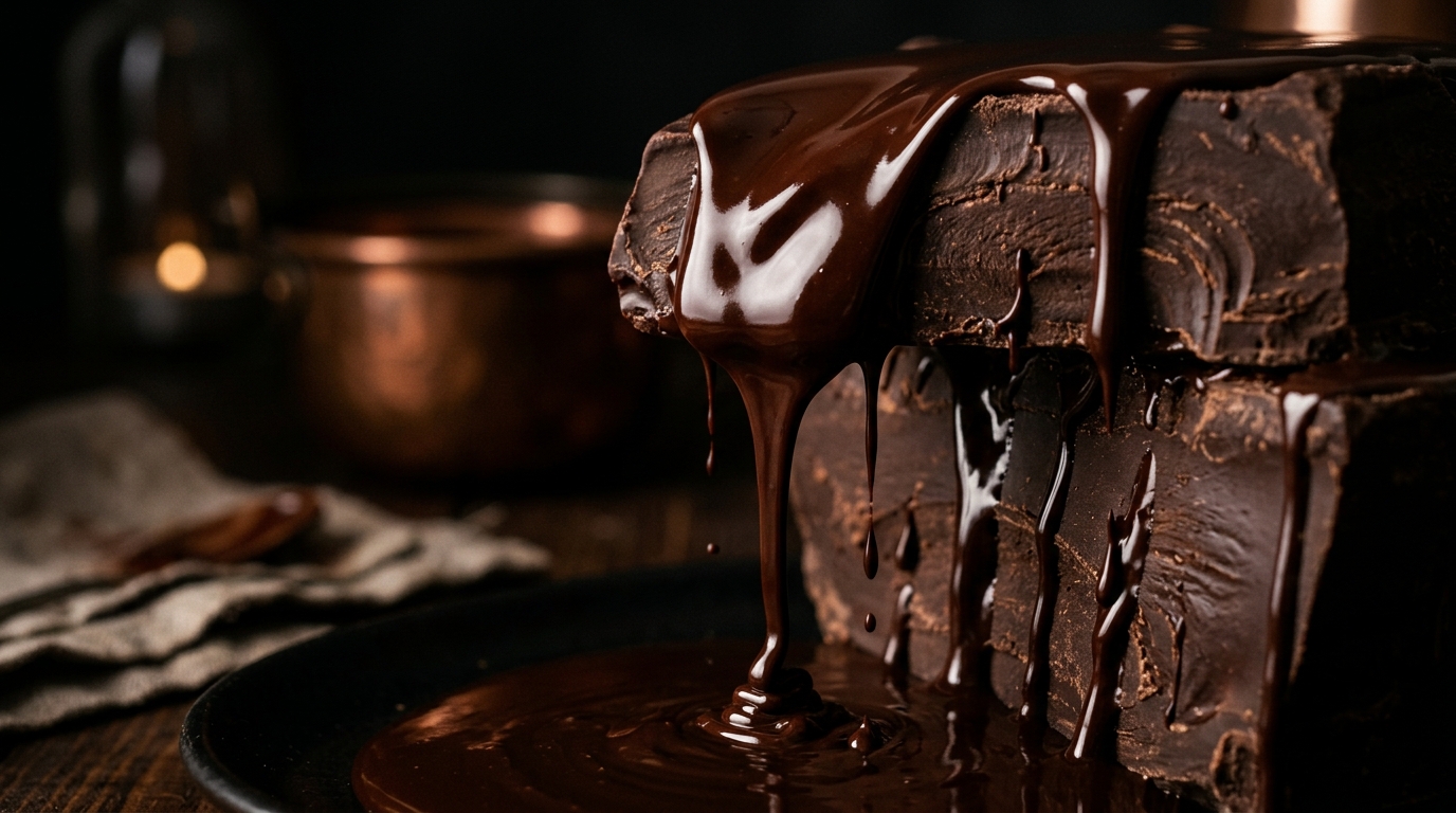 Chocolate derretido premium